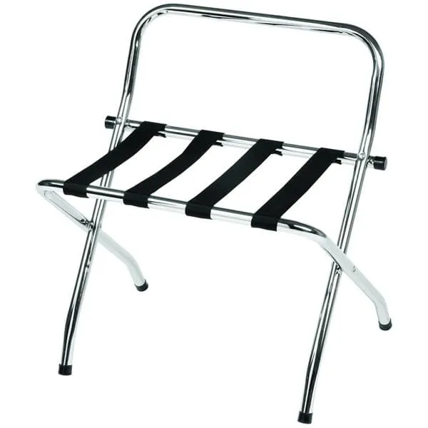 Chrome luggage stand -  £33.00