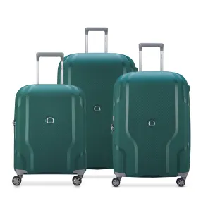 CLAVEL - Set 3 Suitcases (L Ext.-83cm) (L Ext.-70cm) (S Slim-55cm)