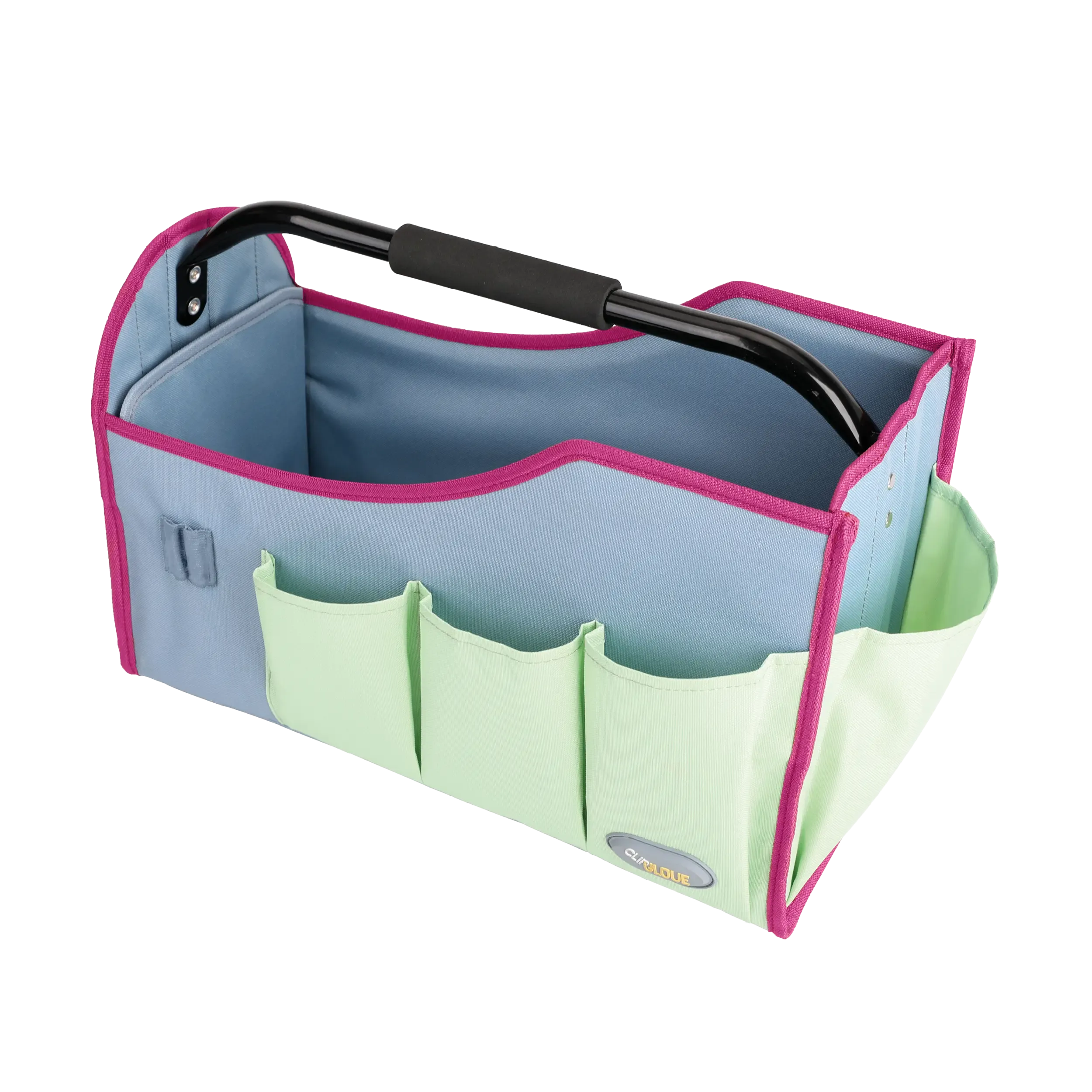 Clip Glove Matching RIGID TOOL BAG - Ladies - Pink / Blue