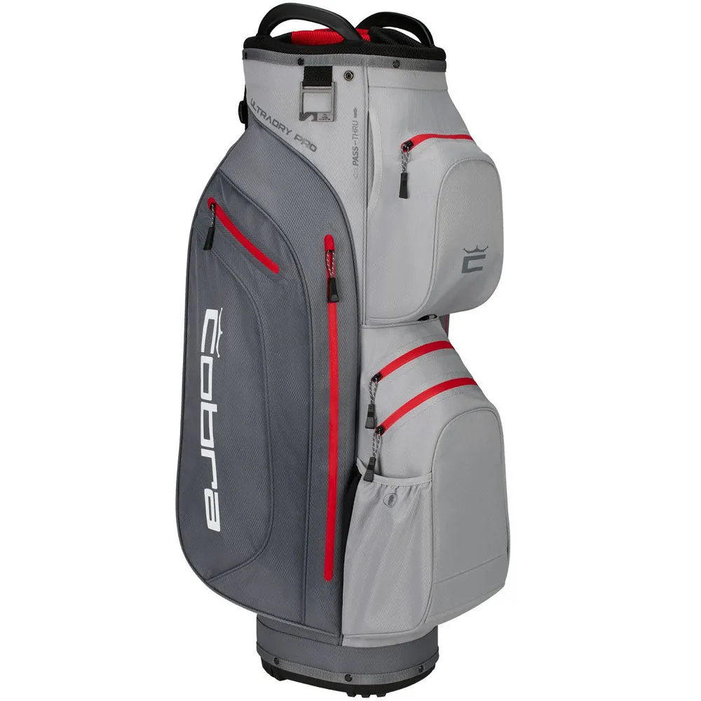 Cobra Ultradry Pro Cart Waterproof Cart Bag - High Risk Red/High Rise