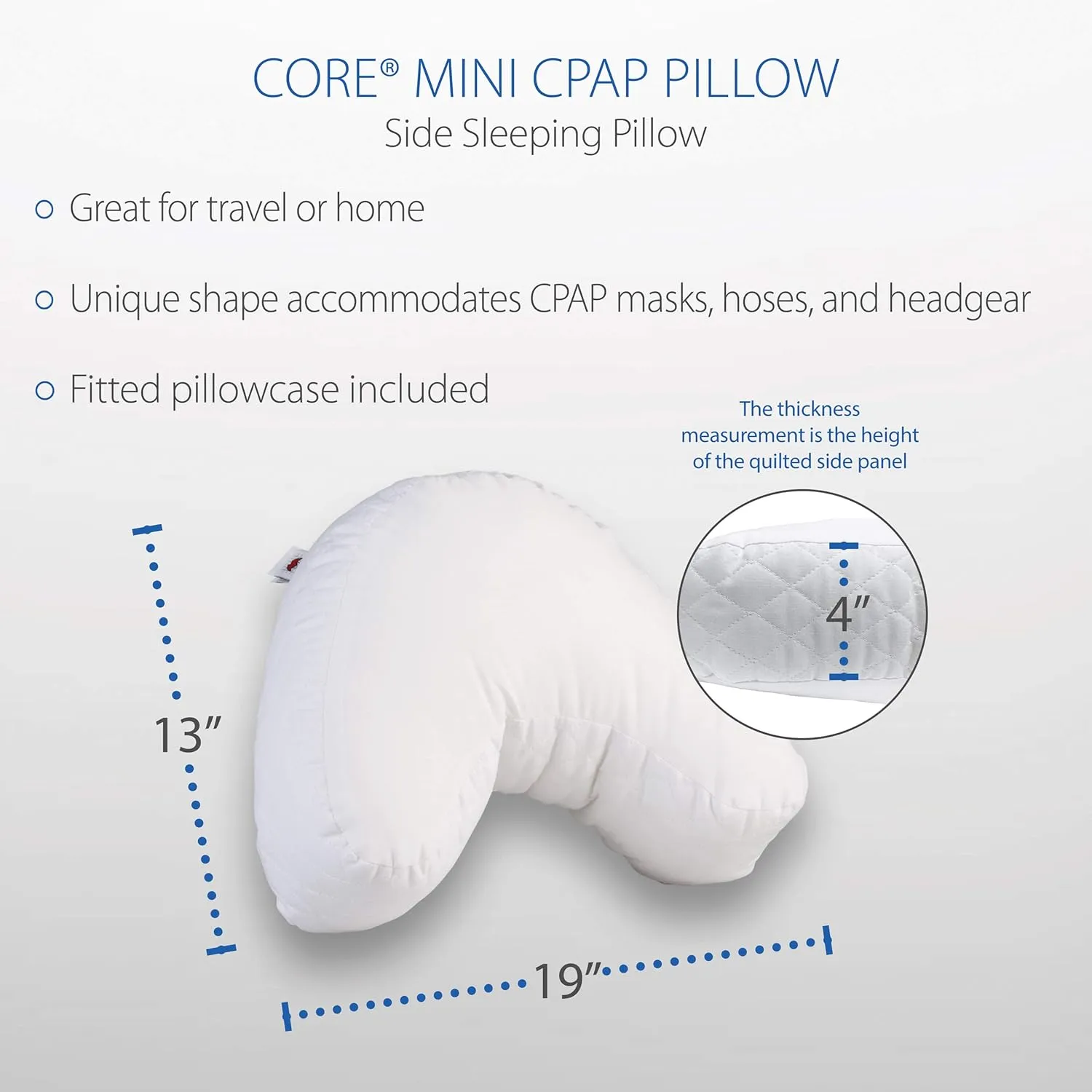 Core Mini CPAP Pillow