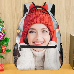 Custom Photo Backpack Personalized All Print Photo BackPack, Back To School Gifts For Kids