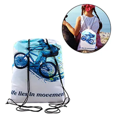 Custom Promotional Drawstring Backpack