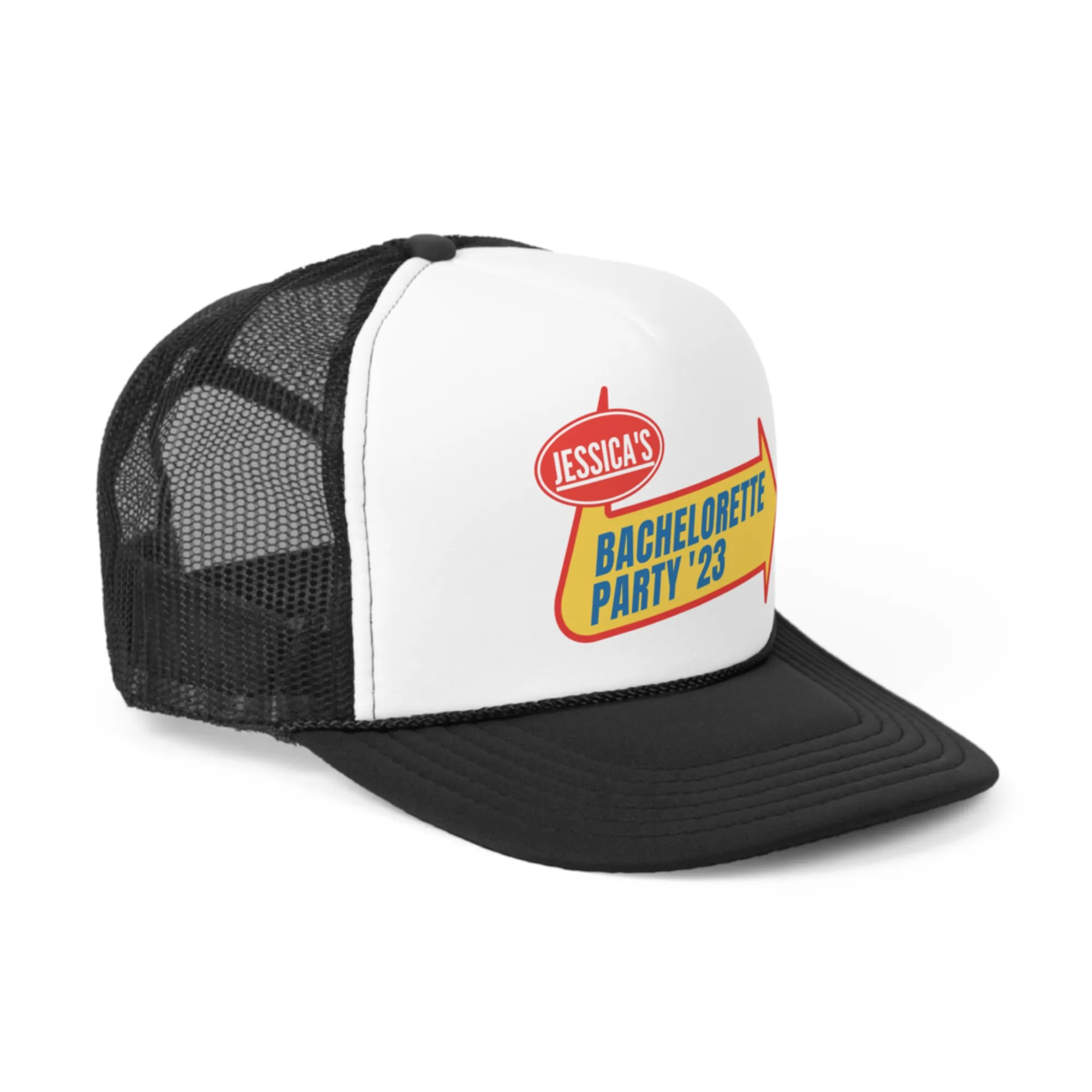 Custom Warped Trucker Hat