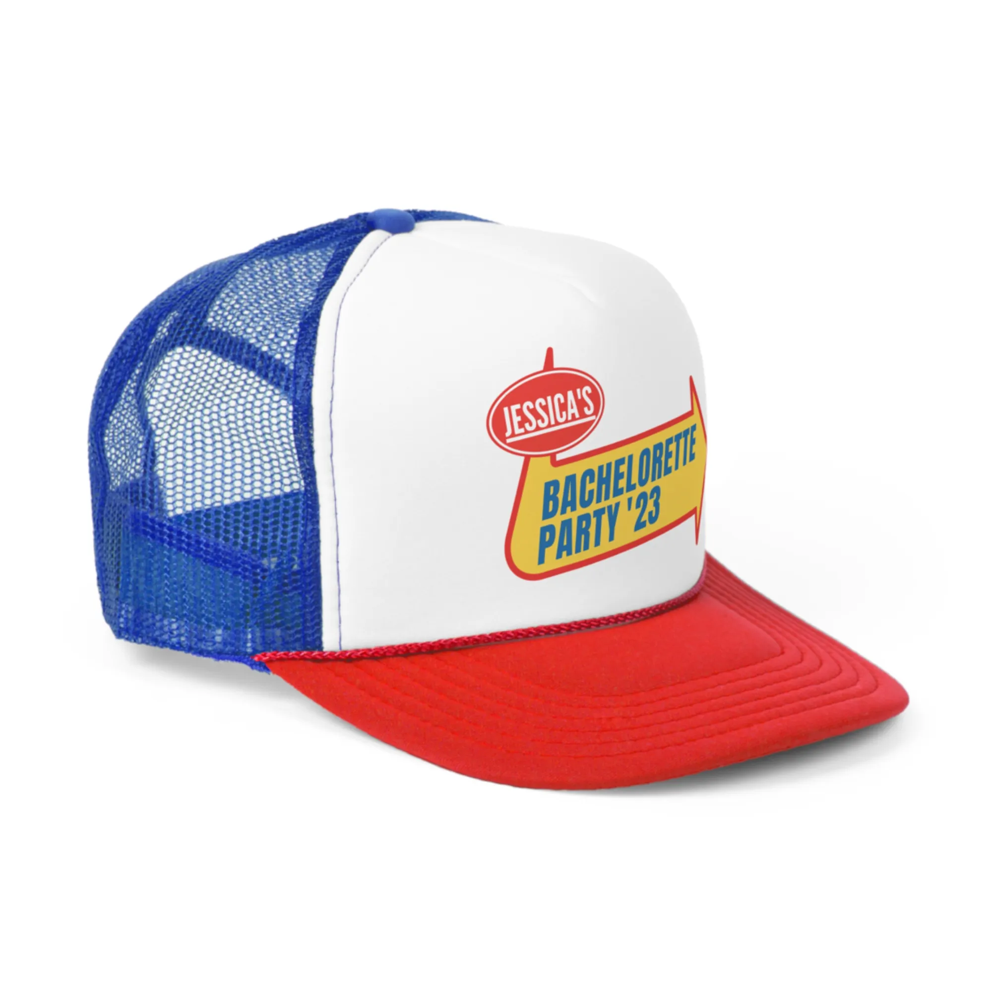 Custom Warped Trucker Hat