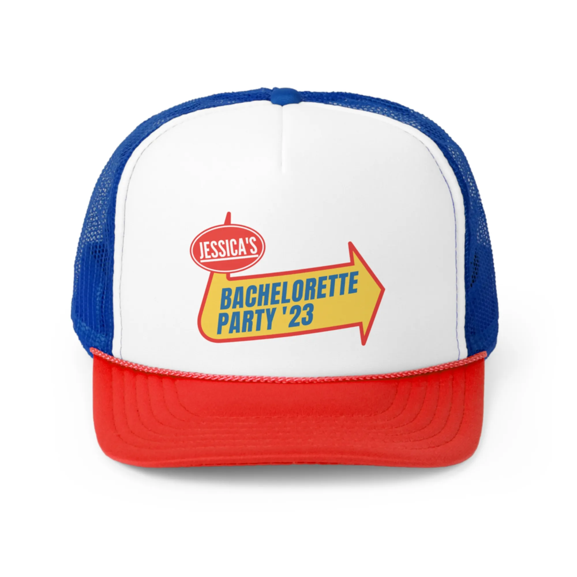 Custom Warped Trucker Hat