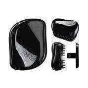 Detangling brush, TANGLE TEEZER Compact Styler Rock Star Black hairbrush