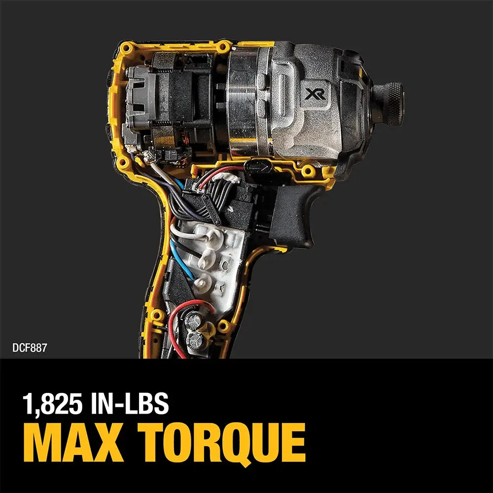 DeWalt 20V MAX* Hammer Drill and Impact Driver with FLEXVOLT ADVANTAGE Combo Kit