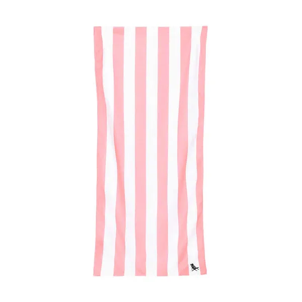 Dock & Bay - Cooling Gym Towel - Malibu Pink Striped