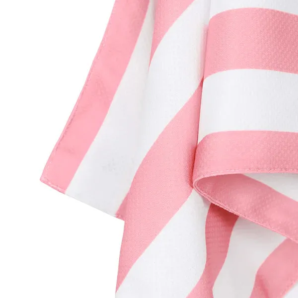 Dock & Bay - Cooling Gym Towel - Malibu Pink Striped