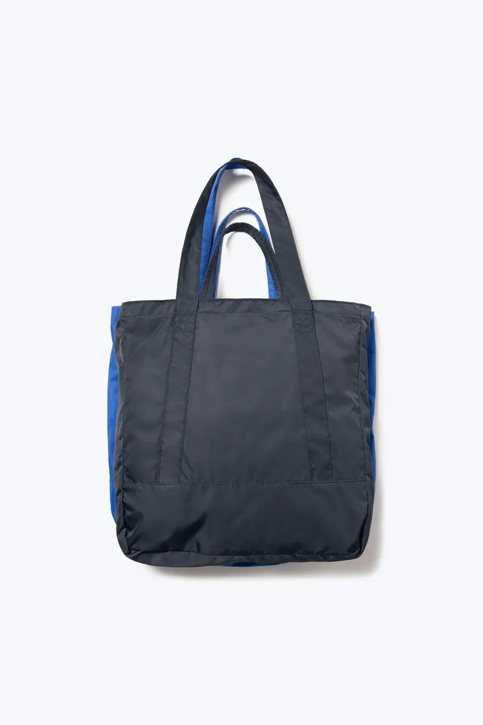 Double Bag in Egyptian Blue and Navy