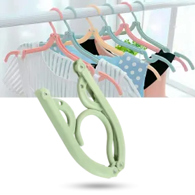 Dual-Size Foldable Clothes Hangers