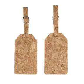 Eco-friendly Cork Fabric Luggage Tag