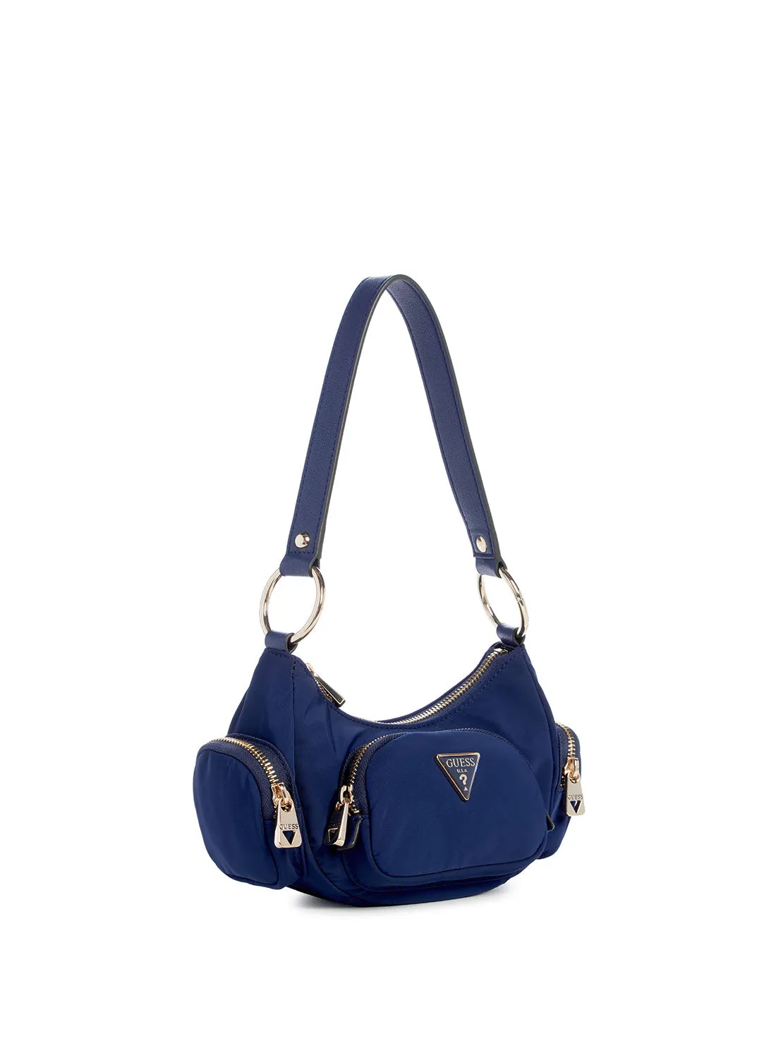 Eco Navy Gemma Mini Shoulder Bag