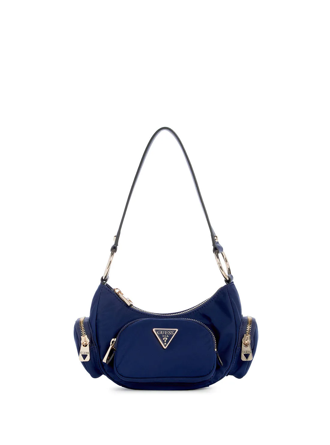 Eco Navy Gemma Mini Shoulder Bag