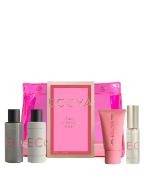 Ecoya Holiday Collection On Holiday Travel Gift Set - Guava & Lychee