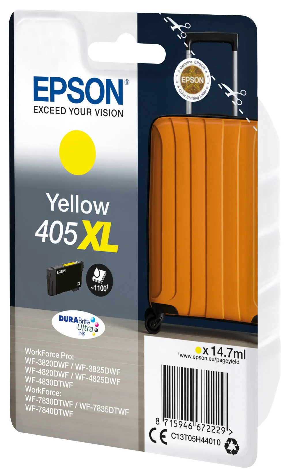 Epson 405Xl - Xl - Yellow - Original - Ink Cartridge