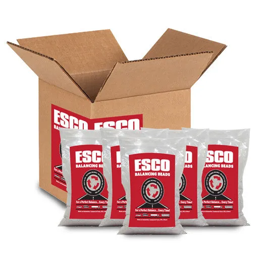 ESCO 20462C Truck Tire Balancing Beads | 1 Case (8 oz Bags)