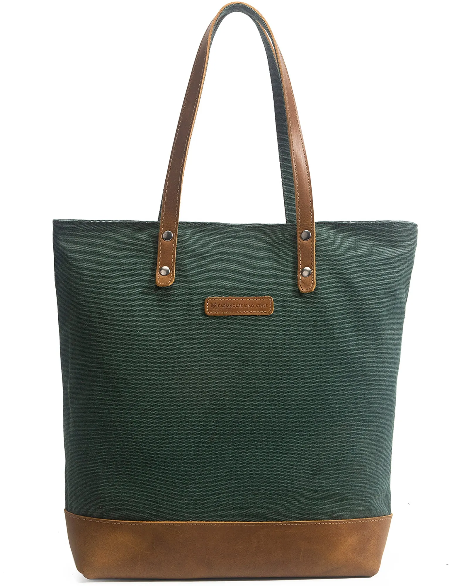 Evergreen Farmhouse Tote Bag