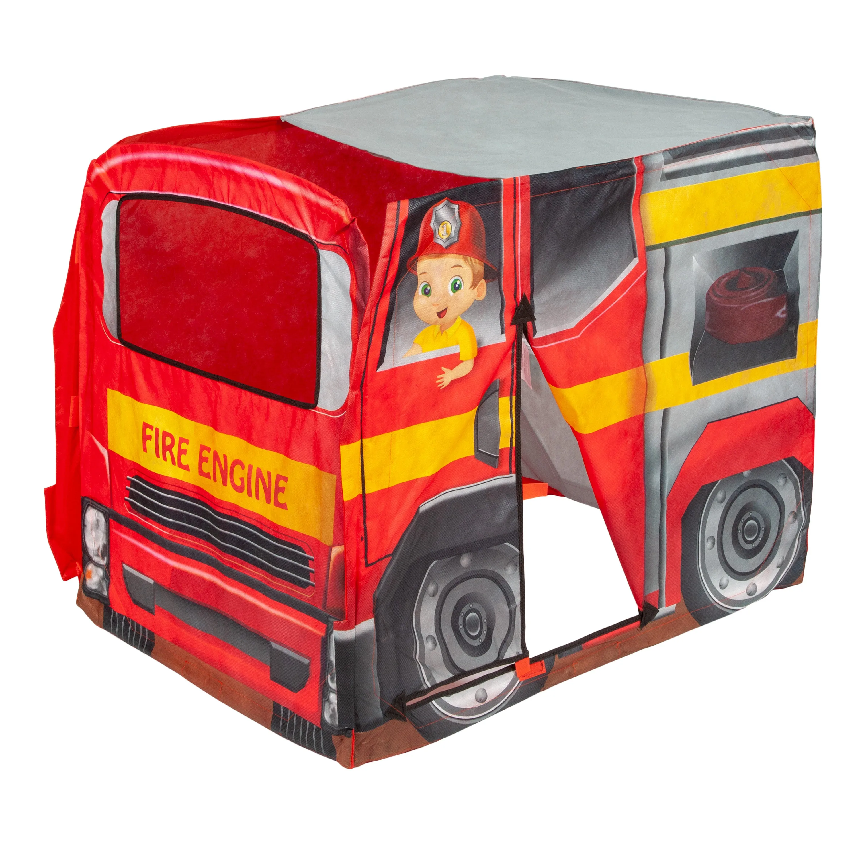 ExploreHut Fire Engine Collapsible Tent