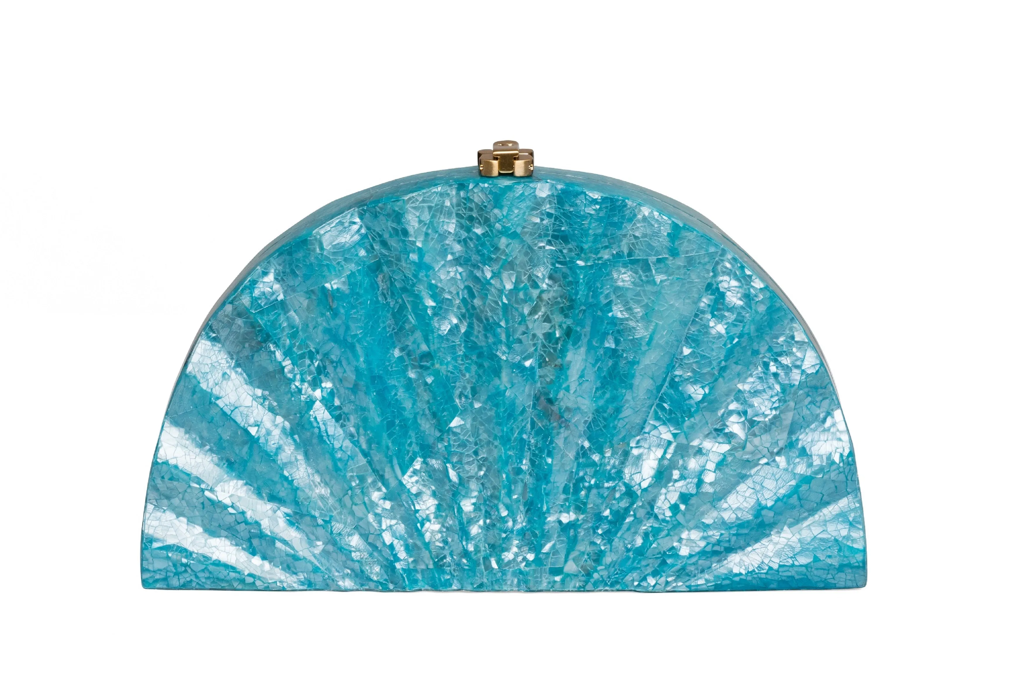 Fandango Clutch Aquamarine