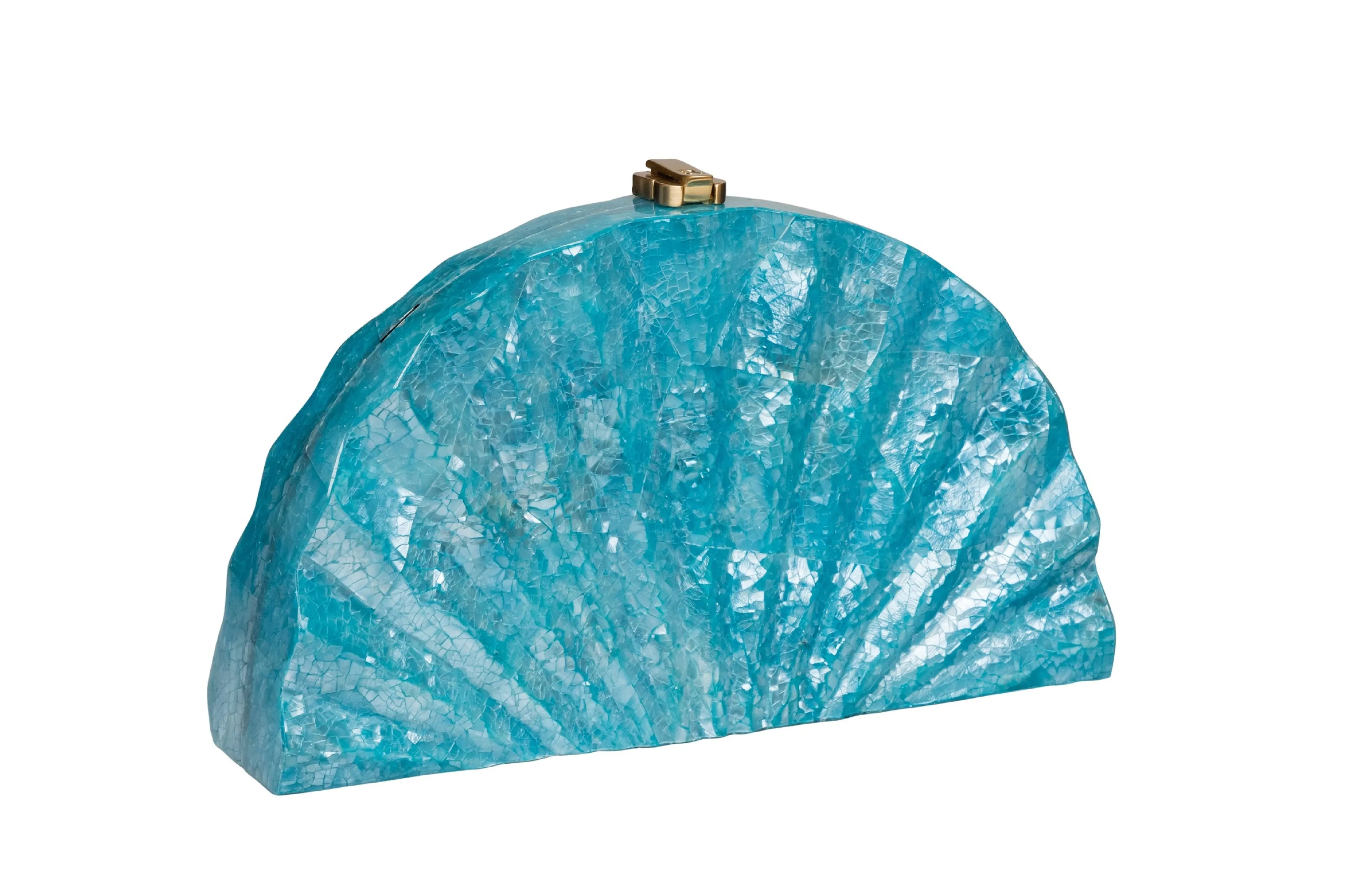 Fandango Clutch Aquamarine