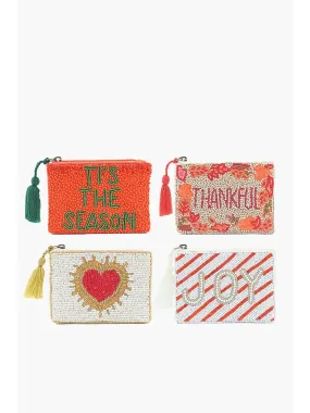 FESTIVE HOLIDAY POUCH