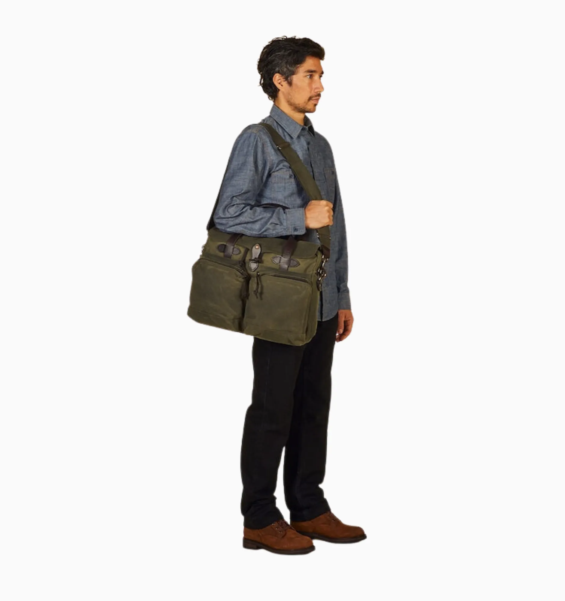 Filson 24 Hour Tin Cloth Briefcase