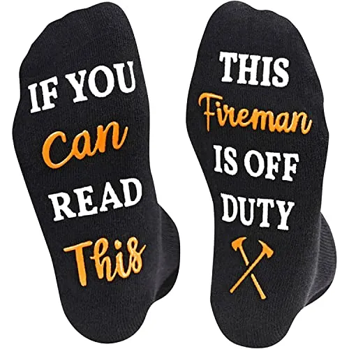 Firefighter Socks Fireman Socks Dumpster Fire Socks, Firefighter Gifts Fire Department Gifts Fireman Gifts Firefighting Gifts Fire Chief Gifts