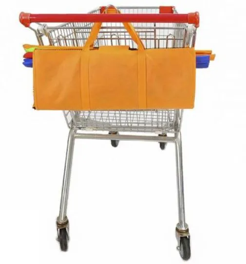 Flexible Reusable Grocery and Shopping Cart Bags