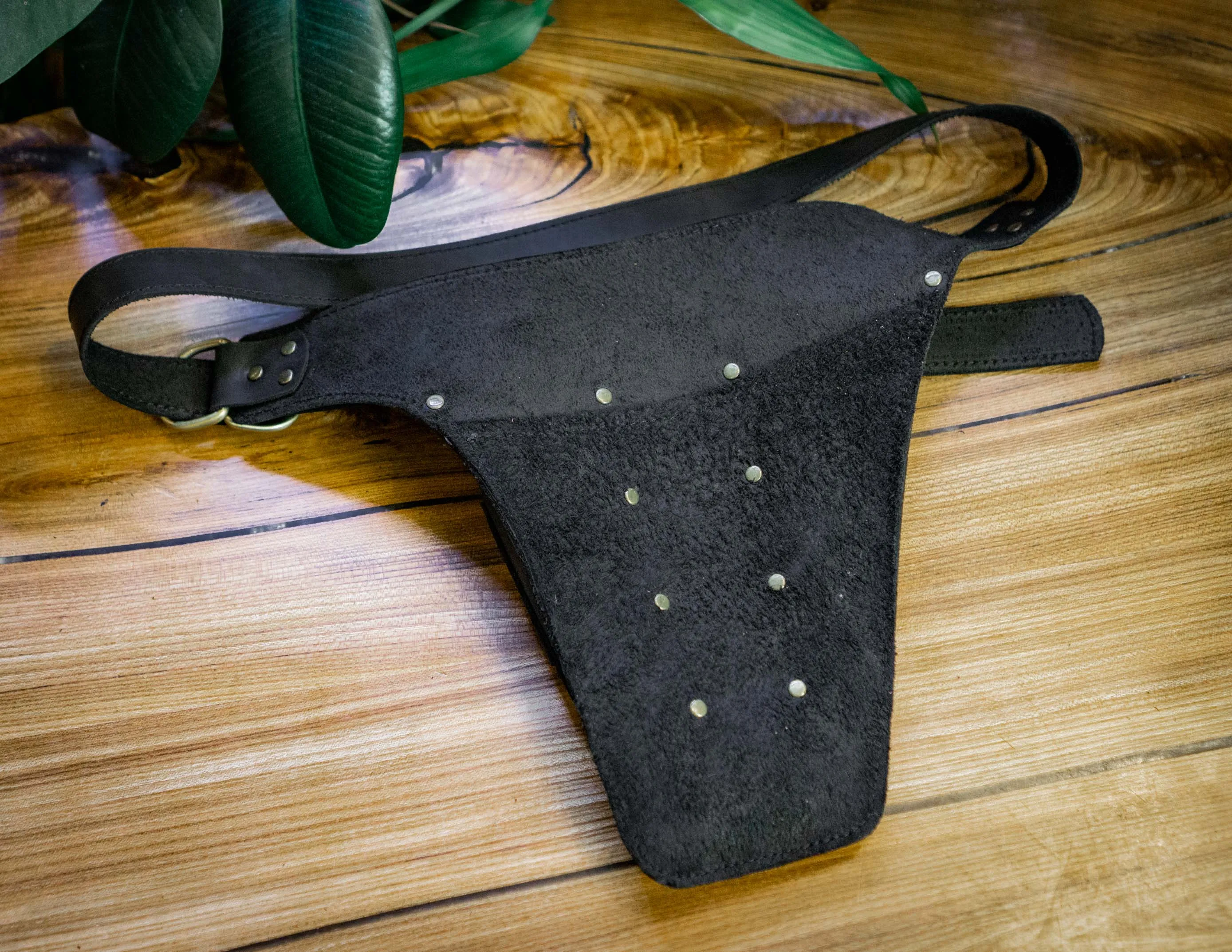 Florist leather tool belt | Hairdresser Scissors Bag | Handcrafted gift