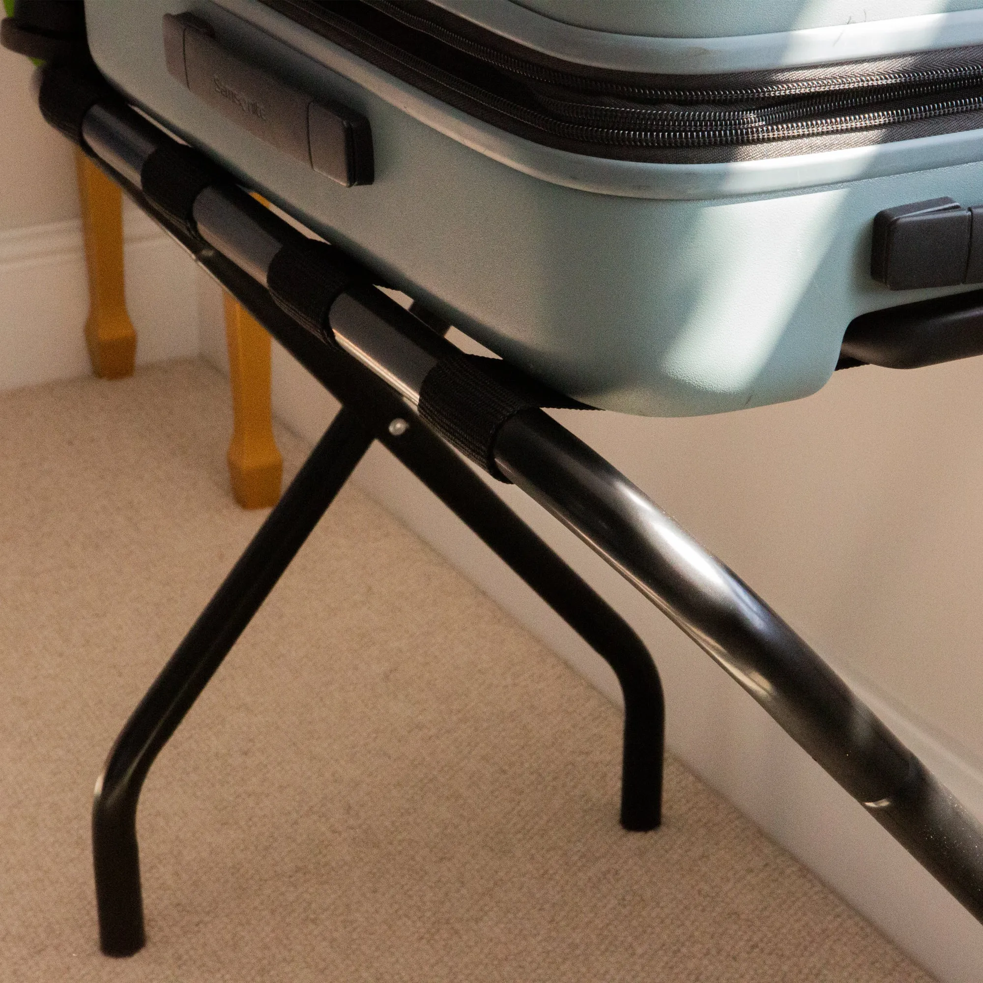 Folding Metal Luggage Rack - By Harbour Housewares