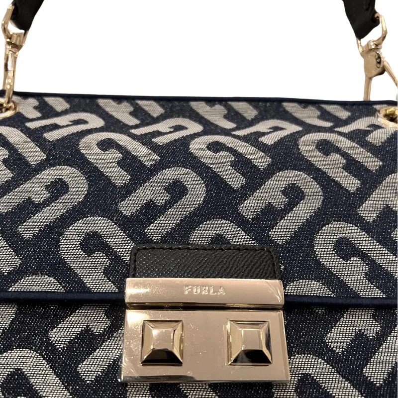 Furla Bella Small Crossover Bag - Toni Blue Denim