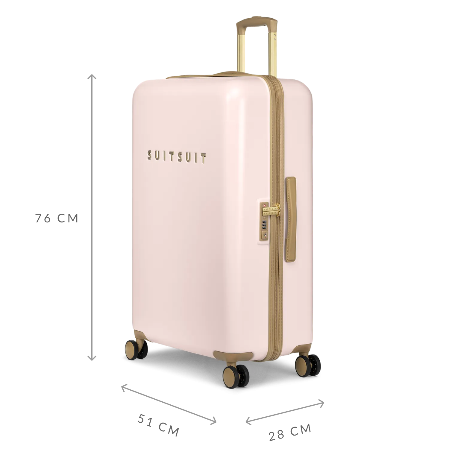 Fusion - Rose Pearl - Safe Travels Set (20/28 INCH)