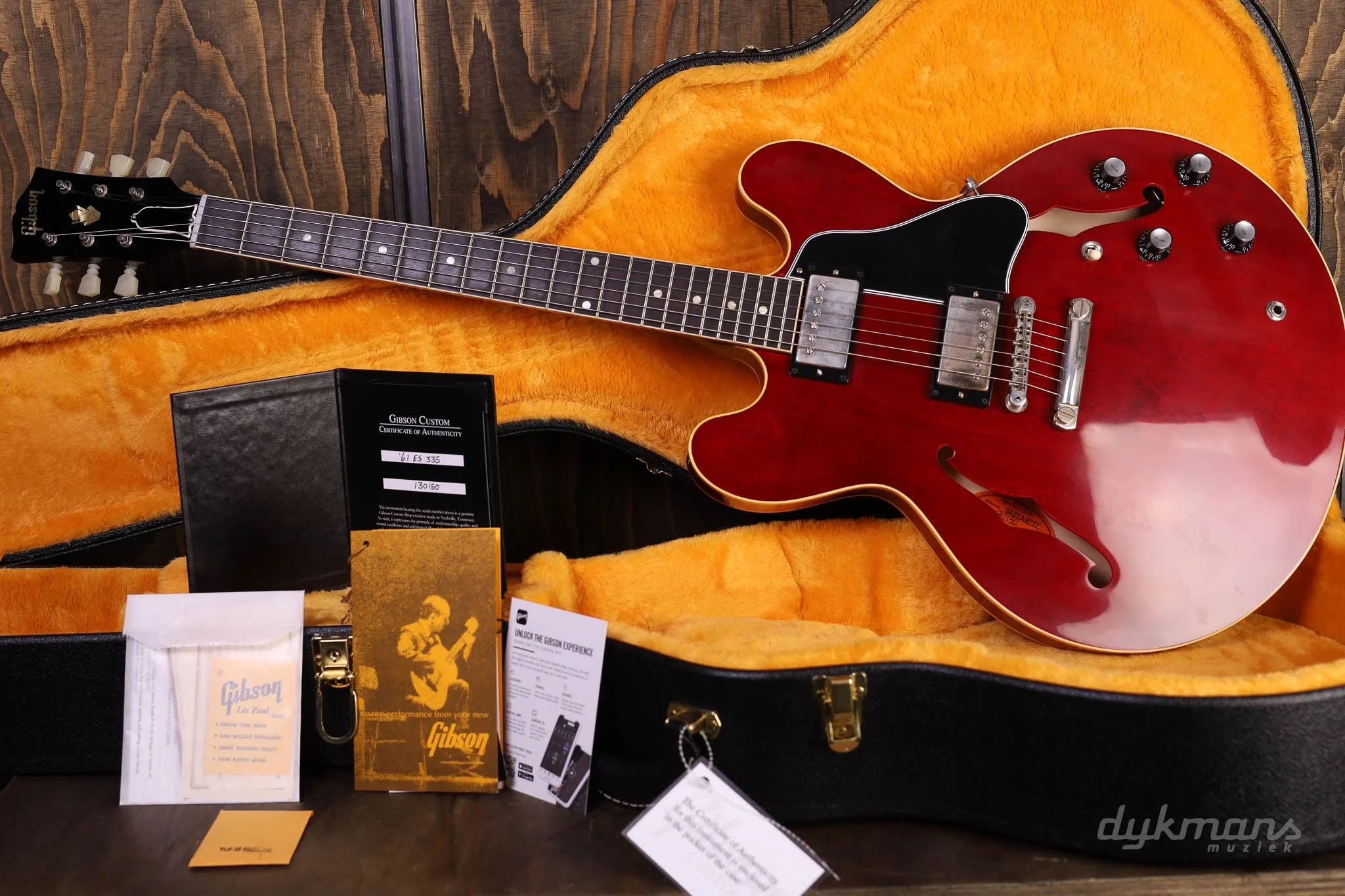 Gibson Custom Shop 1961 Reissue ES-335 Cherry (VOS)