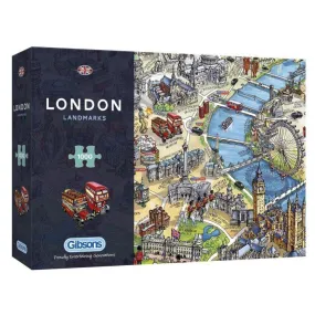 Gibsons London Landmarks 1000 Piece Puzzle