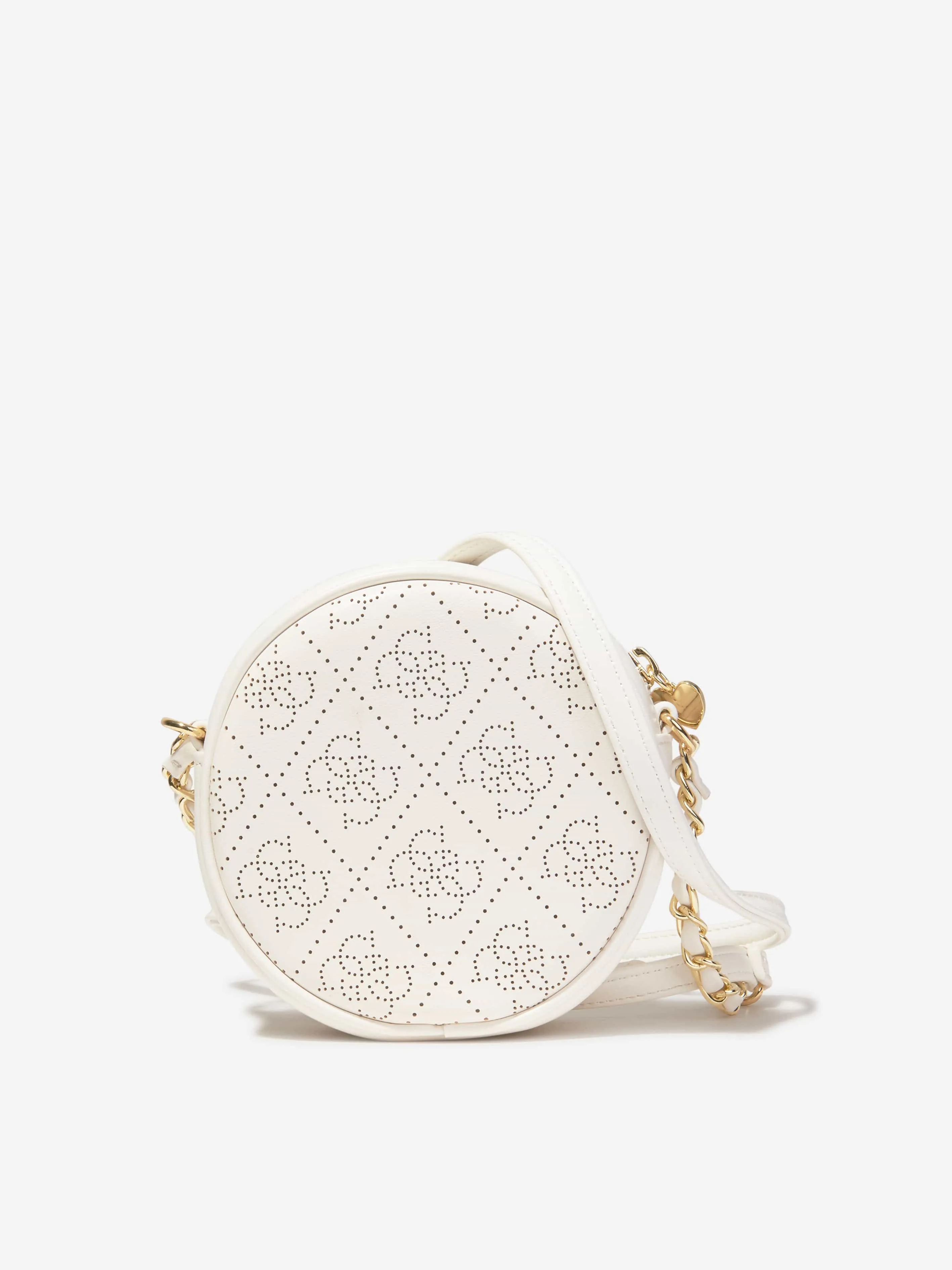 Guess Girls Mini Crossbody Bag in White