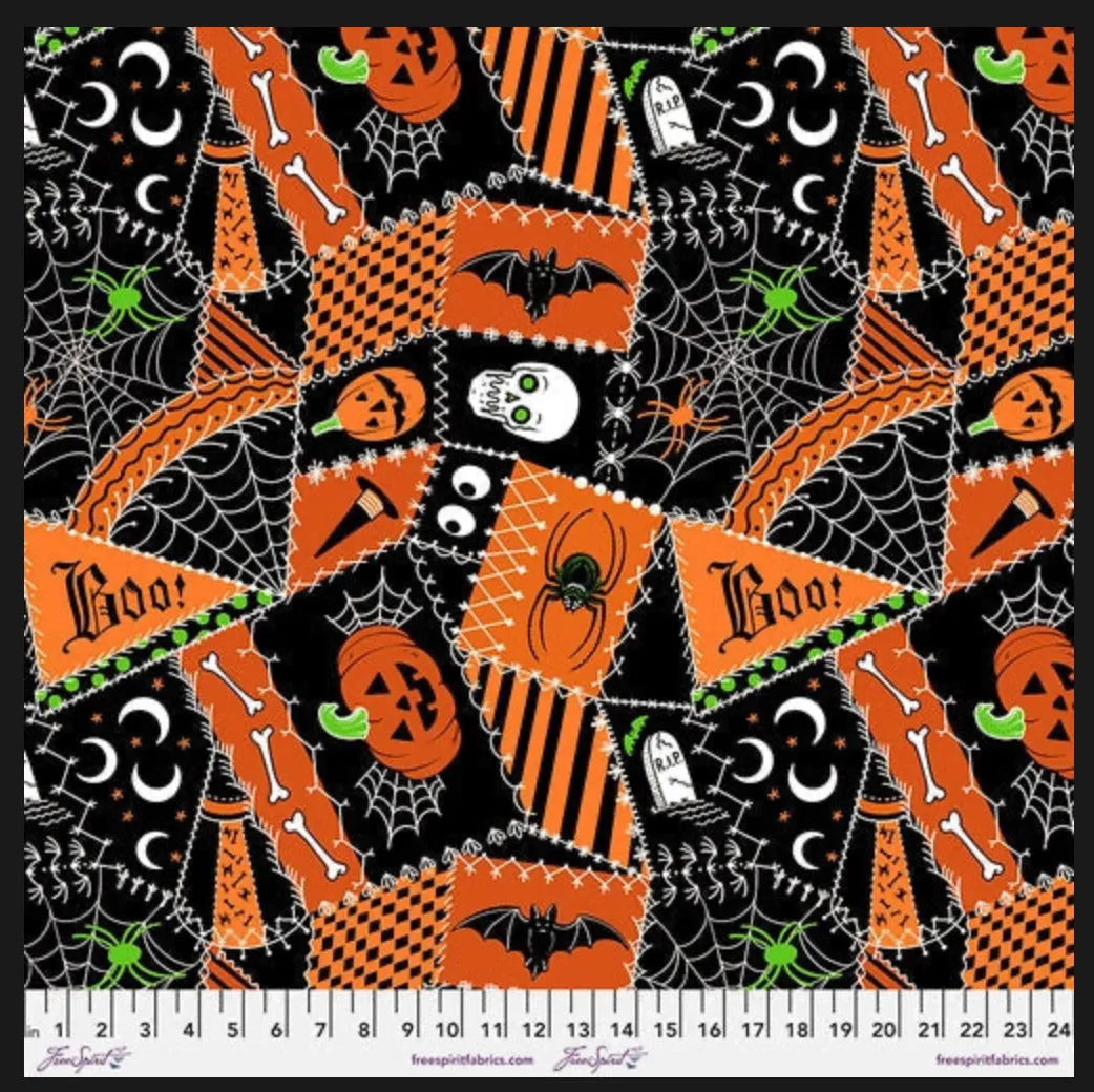 HALLOWEEN CANDY BUCKET BAGS, Toad Hollow Bags, Knitting Project Bag