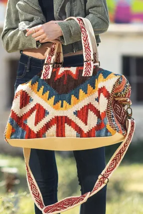 Handmade Neo Boho Chic Weekender Bag