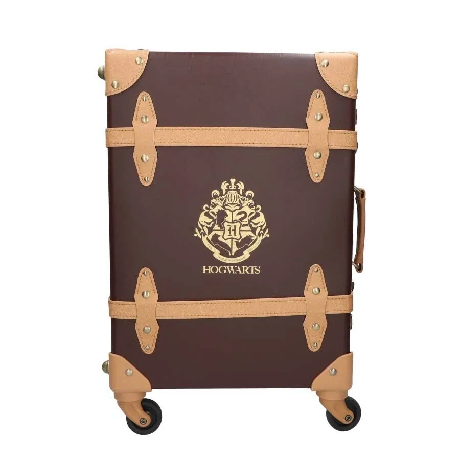 Harry Potter Hogwarts Travel Trunk Trolly Bag Suitcase Luggage Leather Japan LTD