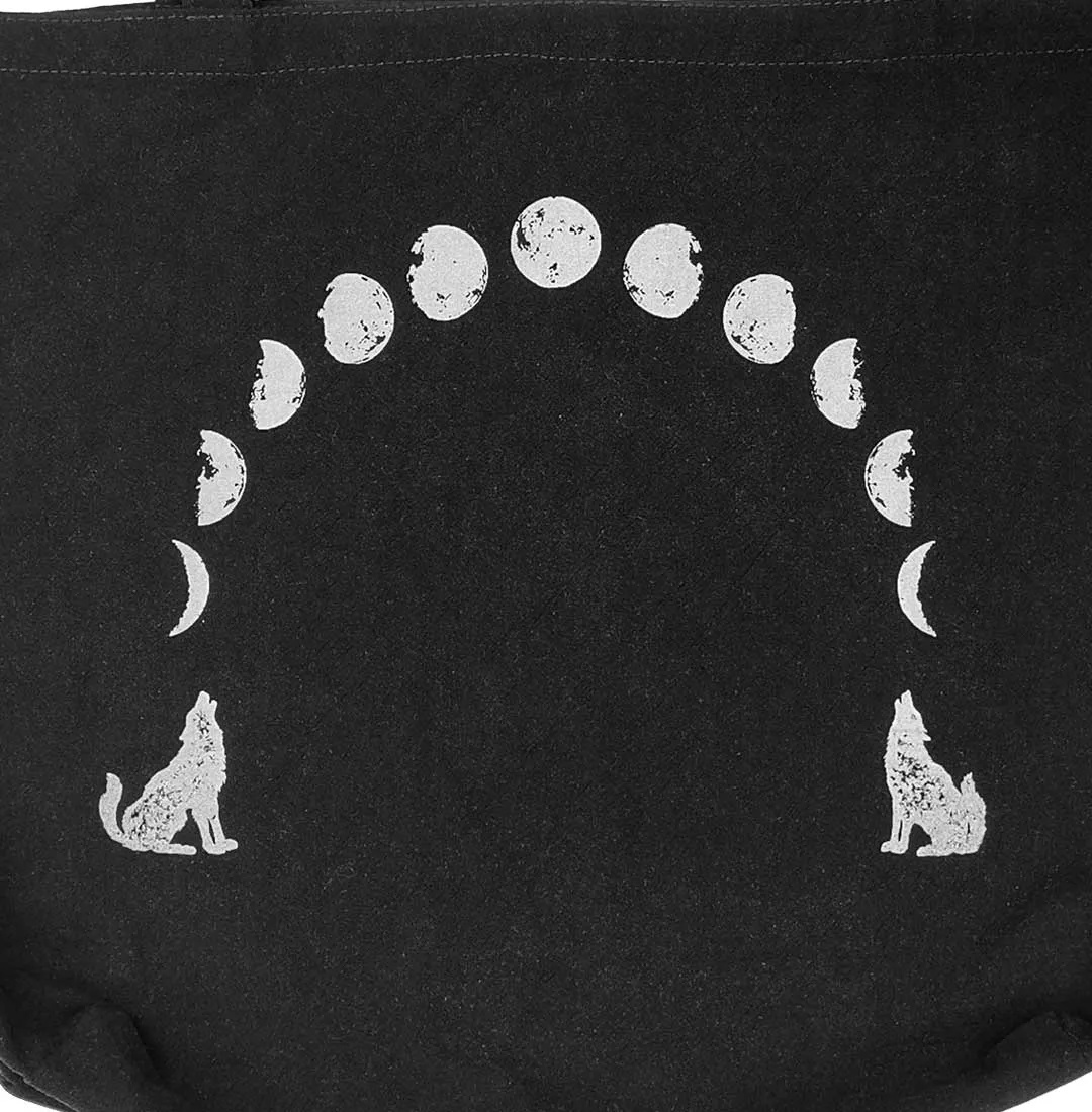 Howling Moon Tote Bag