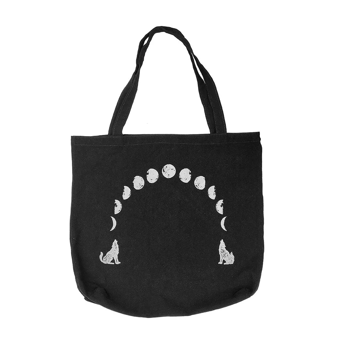 Howling Moon Tote Bag