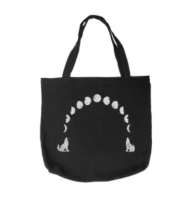 Howling Moon Tote Bag