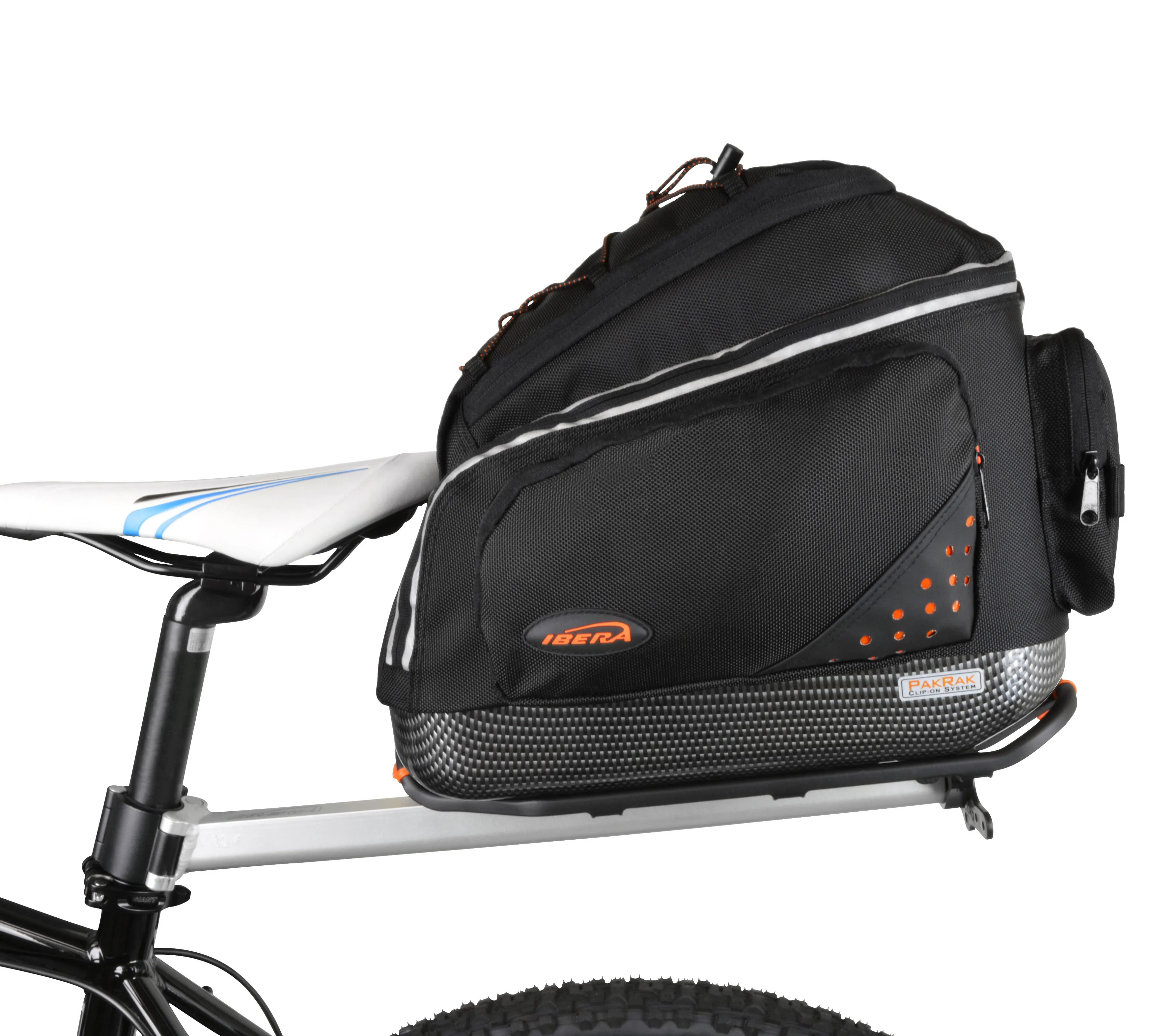 IBERA Bike Commuter Bag and Carrier Combo | IB-BA11-RA11