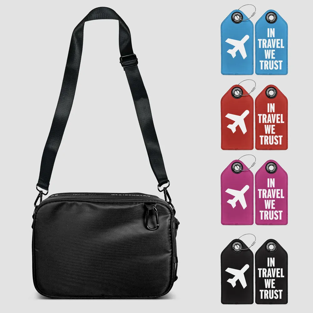 In Travel We Trust - The Airportag - Travel Bag