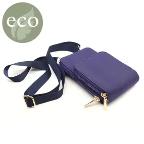 Indigo Recycled Nylon Phone Bag