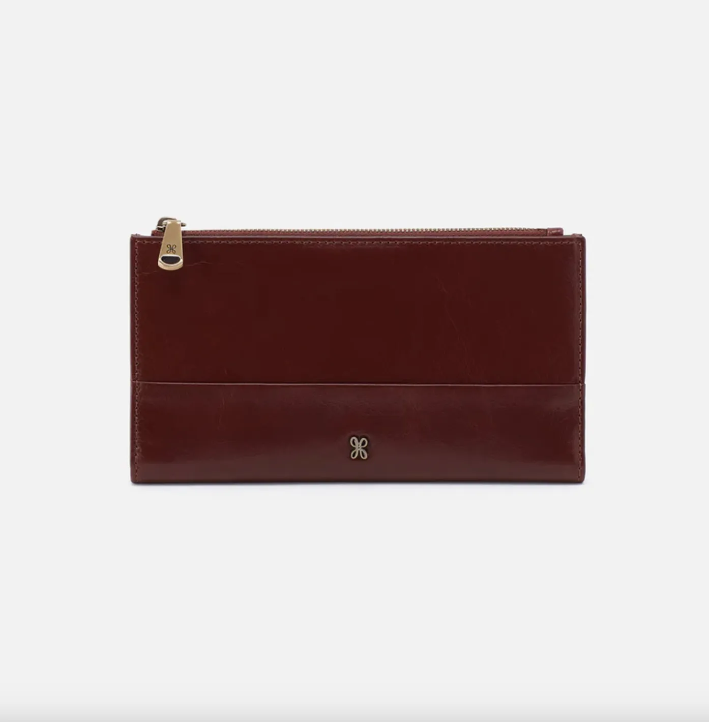 Jill Large Bifold Wallet | Polished Leather