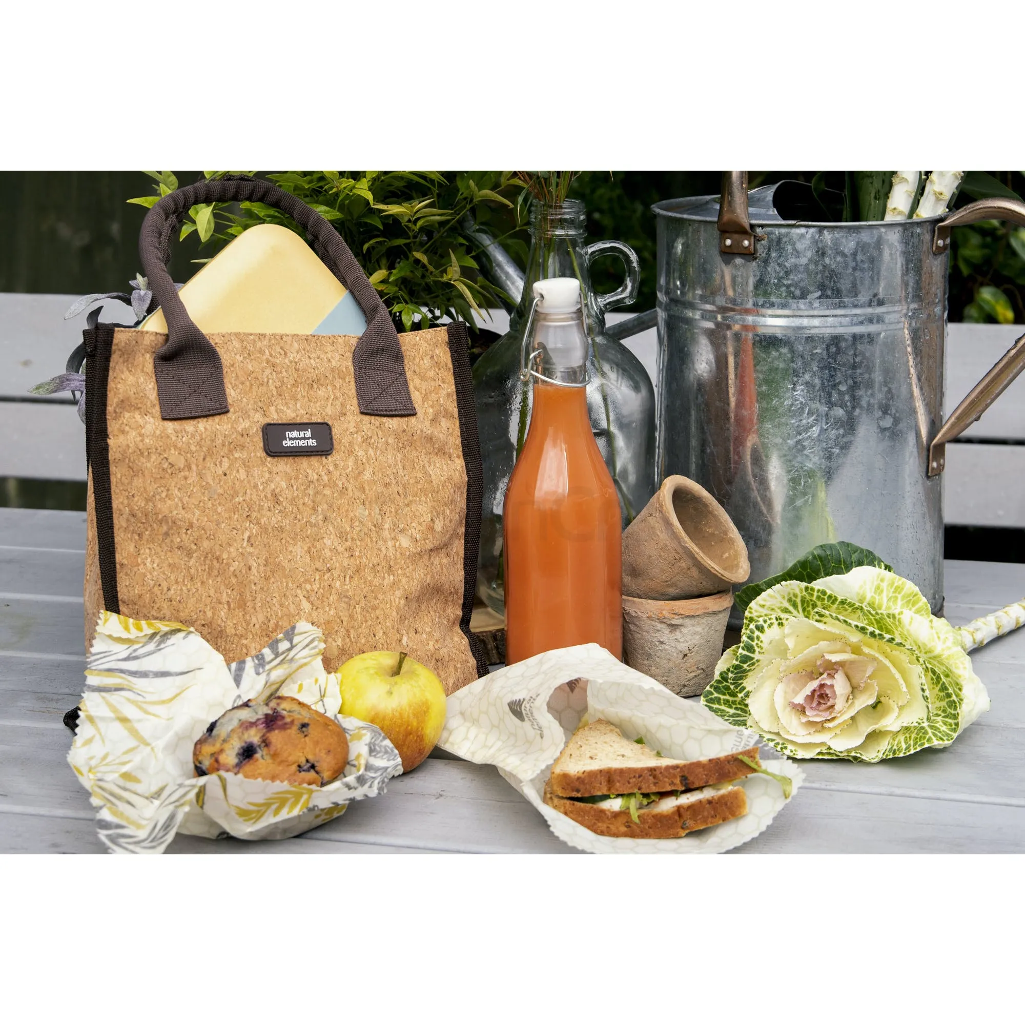 KitchenCraft Natural Elements Eco-Friendly Cork Lunch Bag