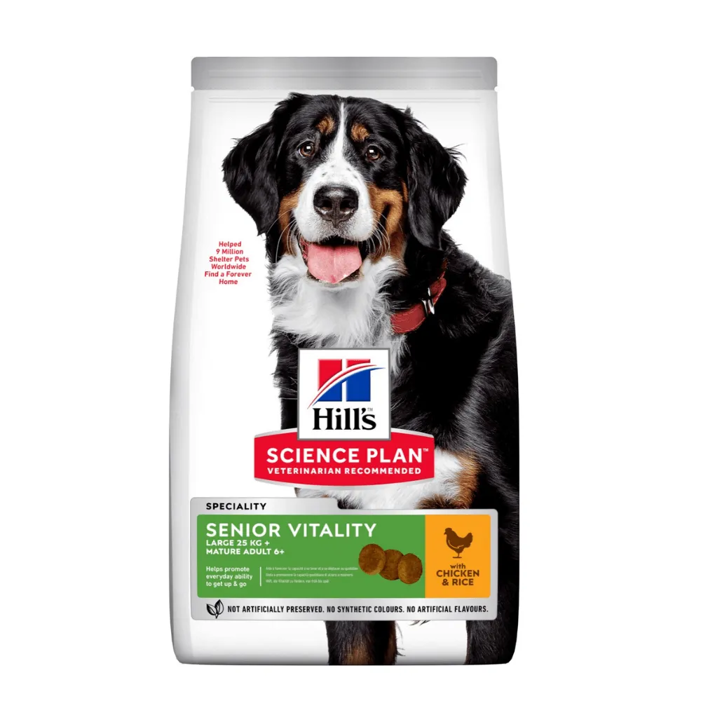 Large Breed 5  Senior Vitality with Chicken dry dog food