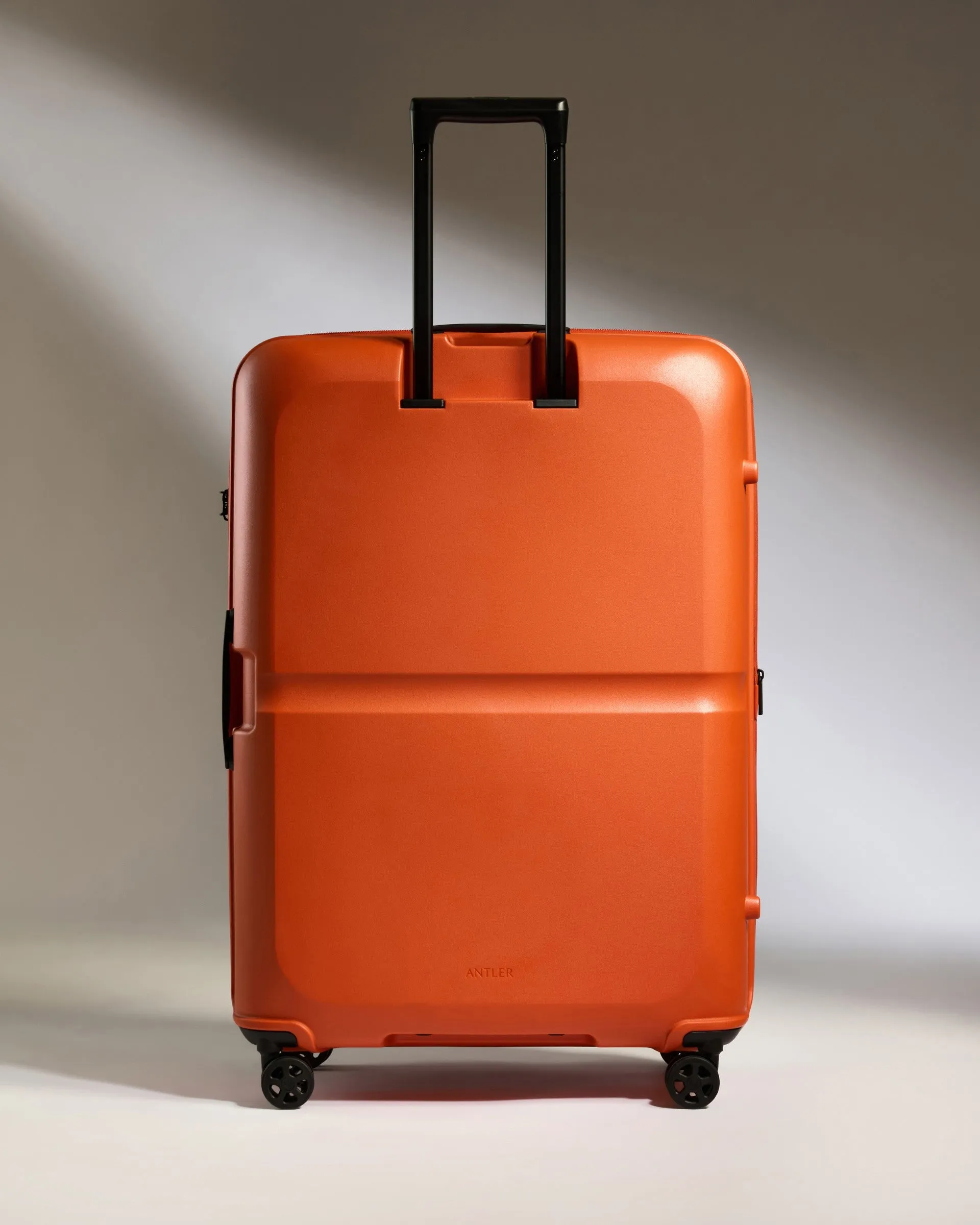 Large Luggage in Ember Orange - Single Stripe